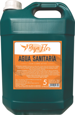 Água Sanitária Beija Flor 5 litros